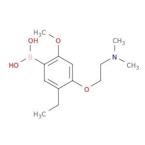 Boronic acid, [4-[2-(dimethylamino)ethoxy]-5-ethyl-2-methoxyphenyl]-