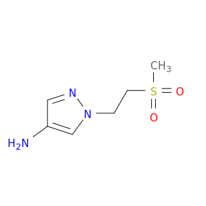 1-(2-甲磺酰基乙基)-1H-吡唑-4-胺