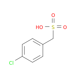Benzenemethanesulfonic acid, 4-chloro-