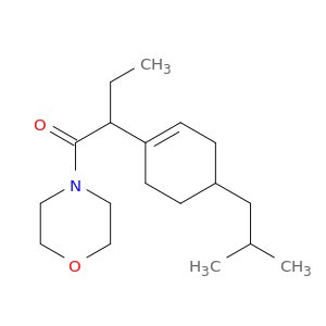 2-[4-(2-methylpropyl)cyclohex-1-en-1-yl]-1-(morpholin-4-yl)butan-1-one