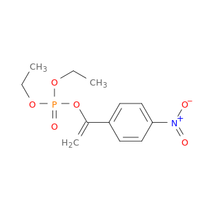 Phosphoric acid, diethyl 1-(4-nitrophenyl)ethenyl ester