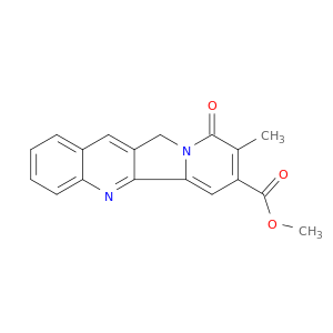 Indolizino[1,2-b]quinoline-7-carboxylic acid,9,11-dihydro-8-methyl-9-oxo-, methyl ester