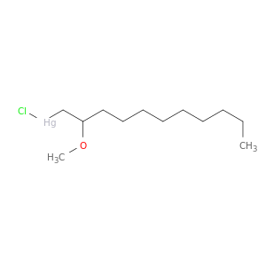 Mercury, chloro(2-methoxyundecyl)-