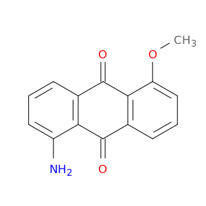 9,10-Anthracenedione, 1-amino-5-methoxy-