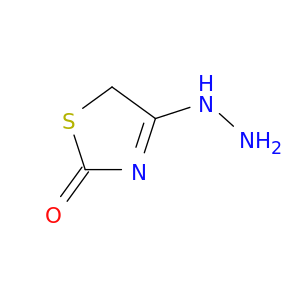 4-hydrazinyl-1,3-thiazol-2(5h)-one