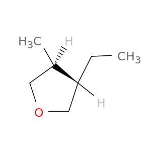 Furan, 3-ethyltetrahydro-4-methyl-, trans-