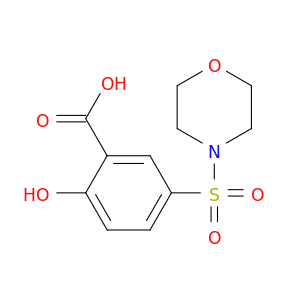2-HYDROXY-5-(MORPHOLINE-4-SULFONYL)-BENZOIC ACID