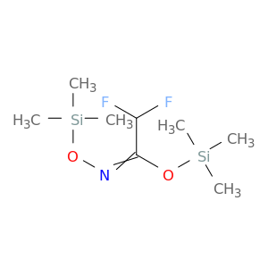 Ethanimidic acid, 2,2-difluoro-N-[(trimethylsilyl)oxy]-, trimethylsilyl ester