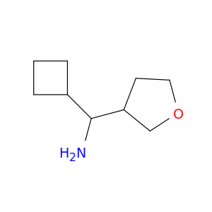 Cyclobutyl(oxolan-3-yl)methanamine