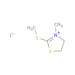 Thiazolium,4,5-dihydro-3-methyl-2-(methylthio)-, iodide (1:1)