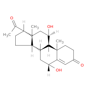 (6R,8S,9S,10R,11R,13R,14S,17S)-17-acetyl-6,11-dihydroxy-10,13-dimethyl-1,2,6,7,8,9,11,12,14,15,16,17-dodecahydrocyclopenta[a]phenanthren-3-one