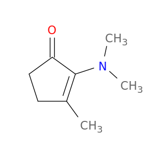 2-Cyclopenten-1-one, 2-(dimethylamino)-3-methyl-