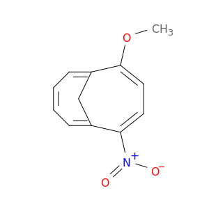 Bicyclo[4.4.1]undeca-1,3,5,7,9-pentaene, 2-methoxy-5-nitro-