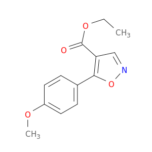 乙基-5-(4-甲氧苯基)-异恶唑-4-羧酸酯