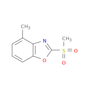 Benzoxazole,4-methyl-2-(methylsulfonyl)-