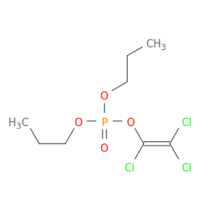 Phosphoric acid, dipropyl trichloroethenyl ester