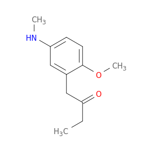2-Butanone, 1-[2-methoxy-5-(methylamino)phenyl]-