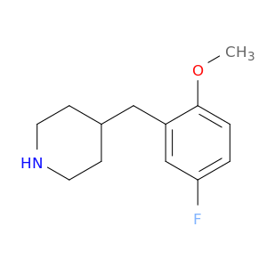 4-(5-Fluoro-2-methoxybenzyl)piperidine