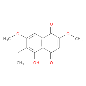 1,4-Naphthalenedione, 6-ethyl-5-hydroxy-2,7-dimethoxy-