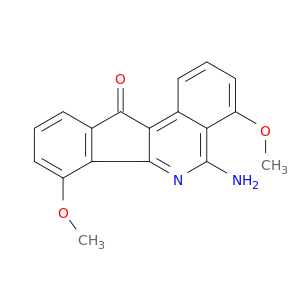 5-AMINO-4,7-DIMETHOXY-11H-INDENO[1,2-C]ISOQUINOLIN-11-ONE