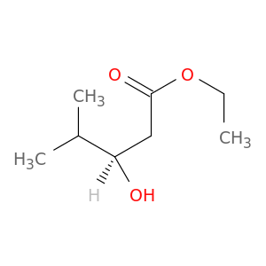 Pentanoic acid, 3-hydroxy-4-methyl-, ethyl ester, (3R)-