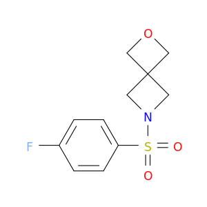 2-((4-氟苯基)磺酰基)-6-氧杂-2-氮杂螺[3.3]庚烷