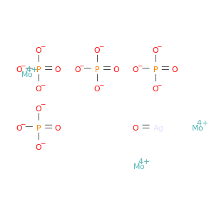 Molybdenum silver oxide phosphate