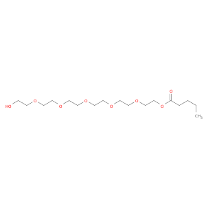 Pentanoic acid, 17-hydroxy-3,6,9,12,15-pentaoxaheptadec-1-yl ester
