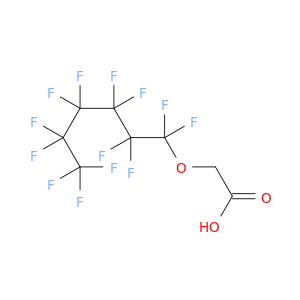 Acetic acid, [(tridecafluorohexyl)oxy]-