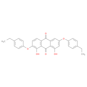 9,10-Anthracenedione, 2,6-bis(4-ethylphenoxy)-1,8-dihydroxy-