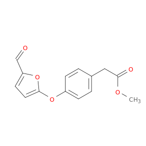 METHYL 2-[4-[(5-FORMYL-2-FURYL)OXY]PHENYL]ACETATE