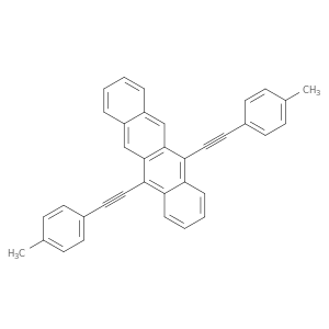 Naphthacene, 5,12-bis[(4-methylphenyl)ethynyl]-