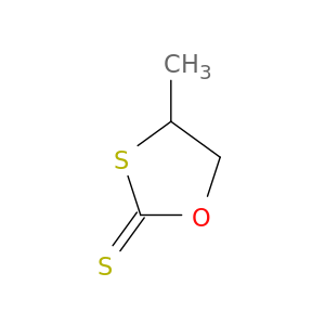 1,3-Oxathiolane-2-thione, 4-methyl-