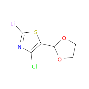 [4-氯-5-(1,3-二氧化醇-2-基)-2-噻唑基]锂