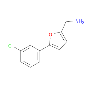 (5-(3-Chlorophenyl)furan-2-yl)methanamine