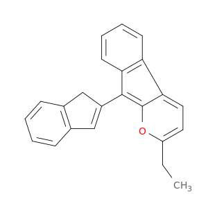 Indeno[2,1-b]pyran, 2-ethyl-9-(1H-inden-2-yl)-