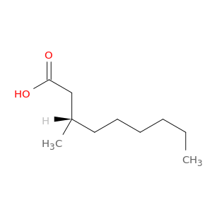 Nonanoic acid, 3-methyl-, (S)-