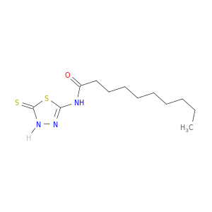 Decanamide, N-(4,5-dihydro-5-thioxo-1,3,4-thiadiazol-2-yl)-