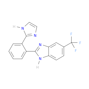 1H-Benzimidazole, 2-[2-(1H-imidazol-2-yl)phenyl]-5-(trifluoromethyl)-