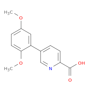 5-(2,5-Dimethoxyphenyl)picolinic acid