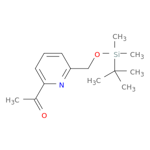 Ethanone, 1-[6-[[[(1,1-dimethylethyl)dimethylsilyl]oxy]methyl]-2-pyridinyl]-