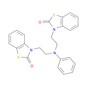 2-Benzothiazolinone,3,3'-[(phenylimino)diethylene]bis- (8CI)