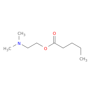 Pentanoic acid,2-(dimethylamino)ethyl ester