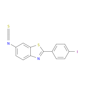 Benzothiazole, 2-(4-iodophenyl)-6-isothiocyanato-