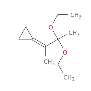 Cyclopropane, (2,2-diethoxy-1-methylpropylidene)-