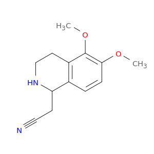 (5,6-dimethoxy-1,2,3,4-tetrahydroisoquinolin-1-yl)acetonitrile