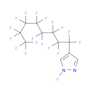 1H-Pyrazole, 4-(heptadecafluorooctyl)-