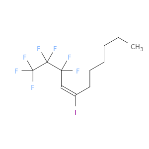 4-Undecene, 1,1,1,2,2,3,3-heptafluoro-5-iodo-, (4E)-