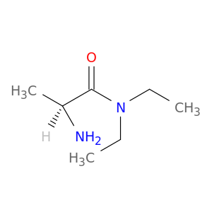 Propanamide, 2-amino-N,N-diethyl-, (S)-