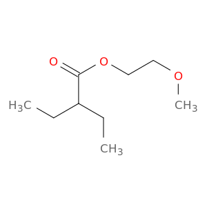 Butanoic acid,2-ethyl-, 2-methoxyethyl ester